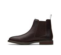 Clarks Herren Jaxen Easy Chelsea-Stiefel, Brown Tumb, 40 EU