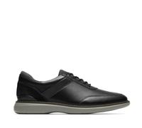 Clarks Herren Kleid Oxford, Schwarz Leder, 8 Wide