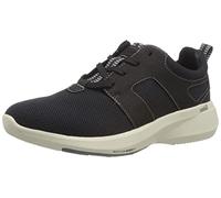 Clarks Herren Lehman Tie Sneaker, Schwarz, 41.5 EU Weit
