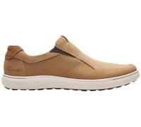 Clarks Herren Mapstone Step Flacher Slipper, Sand Nubuck, 43 EU