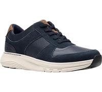 Clarks Herren Motion Trek Go Sneaker, Marineblaue Kombination, 7