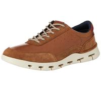 Clarks Herren Nature X One Sneaker, Dark Tan Lea, 41 1/2 EU