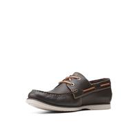 Clarks Herren Noonan Lace Bootsschuh, Dark Brown Leather, 41 EU