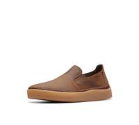 Clarks Herren Oakpark Step Slipper, Bienenwachs-Leder, 42 EU