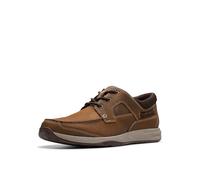 Clarks Herren Sailview Lace, Gewachstes Leder D Biene, 44 EU