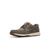 Clarks Herren Sailview Lace, Taupe Nubuk, 41 EU