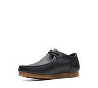 Clarks Herren Shacre Ii Run Oxford, Black Leather, 42.5 EU