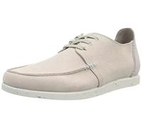 Clarks Herren ShacreLite Low Sneaker Stone Nubuck