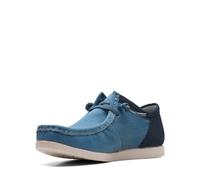Clarks Herren Shacrelite Moc Oxford, Blaugrünes Kombi, 43 EU