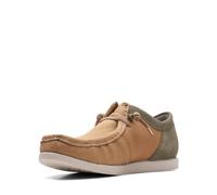Clarks Herren Shacrelite Moc Oxford, Dark Sand Combi, 41.5 EU