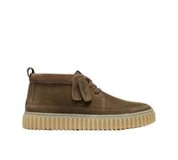Clarks Originals Schnürstiefelette Torhill LaceHi Nubukleder Braun Größe 43 EU / 9 UK