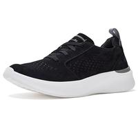 Clarks Herren Solevana Style, Schwarz Nubuk, 8.5 Wide | Schnürschuh Casual Sneaker Textil Solevana Foam Außensohle Cloudsteppers Collection