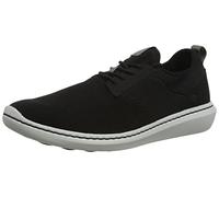 Clarks Herren Step Urban Low Sneaker, Schwarz, 46 EU