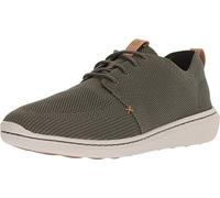 Clarks Herren Step Urban Mix Sneaker, Khaki Textile Knit, 43 EU