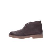 Clarks Originals Herren-Boots Desert Boot Evo Leder Dunkelbraun Größe 42