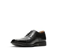 Clarks Originals Herren Derby Tilden Cap Leder Schwarz Gr. 42 ½ EU / 8,5 UK