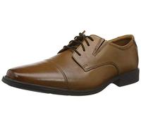 Clarks Shoes Tilden Cap Schuhe (Herstellerartikelnummer: 26130096H-DarkTanLeather-8.5)