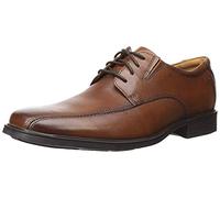 Clarks Herren Tilden Walk Oxford-Schuh Derby Derby, Dunkelbraun, 42 EU