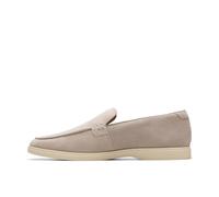 Clarks Herren Torford Easy Mokassin, Grey Suede, 45 EU