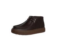 Clarks Herren Torhill Hi Lederstiefel, Dark Brown, 45 EU