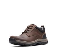Clarks Herren Walpath Low Oxford, Braunes Leder, 10.5 US