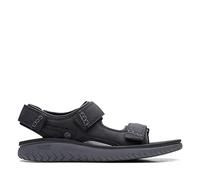Clarks Herren Wesley Bay Sandale Black