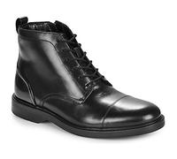 Winterstiefel CLARKS "Aldwin Cap" Gr. 45, schwarz (black leather) Herren Schuhe (18373222-45) black leather