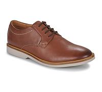 Clarks Herren Atticus Ltlace Oxford, Dark Tan Lea, 42.5 EU