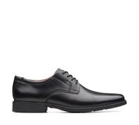 Clarks Herrenschuhe Elegante Schnürer BLACK LEATHER BLACK LEATHER - Gr. - 10 UK