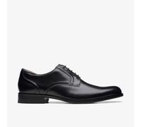 Clarks Herrenschuhe Elegante Schnürer BLACK LEATHER BLACK LEATHER - Gr. - 7.5 UK
