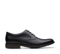 Clarks Herrenschuhe Elegante Schnürer BLACK LEATHER BLACK LEATHER - Gr. - 7.5 UK