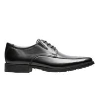 Clarks Herrenschuhe Elegante Schnürer BLACK LEATHER BLACK LEATHER - Gr. - 7.5 UK