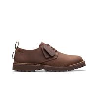 Clarks Herrenschuhe Elegante Schnürer DARK BROWN LEA DARK BROWN LEA - Gr. - 7.5 UK