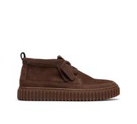 Clarks Herrenschuhe Elegante Schnürer DARK BROWN NUB DARK BROWN NUB - Gr. - 44 EU | 9.5 UK