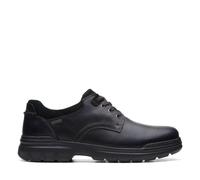 Clarks Herrenschuhe Halbschuhe BLACK LEATHER BLACK LEATHER - Gr. - 44.5 EU | 10 UK