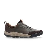 Clarks Herrenschuhe Komfortschuhe DARK BROWN LEA DARK BROWN LEA - Gr. - 8 UK