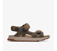 Clarks Herrenschuhe Sandalen OLIVE COMBI OLIVE COMBI - Gr. - 7 UK