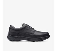 Clarks Herrenschuhe Sportliche Schnürer BLACK LEATHER BLACK LEATHER - Gr. - 12 UK