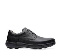 Clarks Herrenschuhe Sportliche Schnürer BLACK LEATHER BLACK LEATHER - Gr. - 44.5 EU | 10 UK