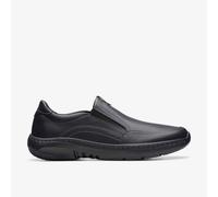 Clarks Herrenschuhe Sportliche Schnürer BLACK LEATHER BLACK LEATHER - Gr. - 44 EU | 9.5 UK