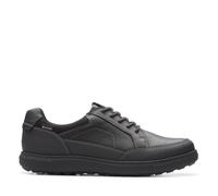 Clarks Herrenschuhe Sportliche Schnürer BLACK LEATHER BLACK LEATHER - Gr. - 8 UK