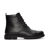 Clarks Herrenschuhe Stiefel BLACK WLINED LEA BLACK WLINED LEA - Gr. - 11 UK