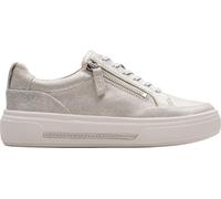 Clarks Hollyhock Damen-Schuhe mit Reißverschluss, metallisch, 6.5 Wide