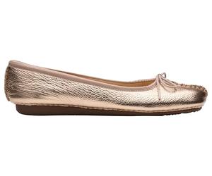 Clarks Hollyhock Walk Womens Copper Metallic, 7.5