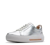 Clarks - - Hollyhock-Wanderschuhe für Damen, Kolorit Silver Leather, Größe: 40 EU Weit