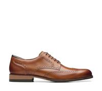 Clarks CRAFTARLO LIMIT 26171453 7 hell-braun - elegante Halbschuhe und Schnürschuhe für Herren - Größe 45