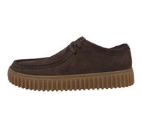 Clarks Homme Torhill Lo Suede Dark Brown Chaussures 41.5 EU