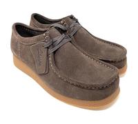 Clarks Shoes Wallabee Evo Schuhe (Herstellerartikelnummer: 26178279-DarkBrownSuede-8.5)