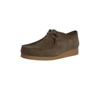 Clarks Herren WallabeeEVO Derby Schnürhalbschuhe, Dark Olive SDE, 42 EU