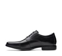 Clarks Herren Howard Cap, Schwarz, 47 EU Weit
